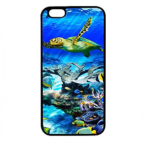 Ốp lưng cho điện thoại Iphone 6s Plus biển và cá  (5) - Hàng chính hãng