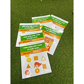 BỘ 6 TẬP ƯƠM MẦM GIỎI TOÁN TỪ MẪU GIÁO
