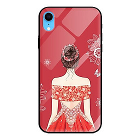 Ốp kính cường lực cho iPhone XR mẫu công chúa 9 - Hàng chính hãng