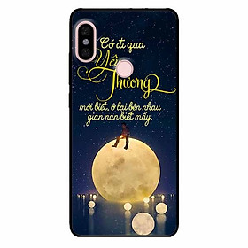 Ốp lưng in cho Xiaomi Redmi Note 5 Pro Mẫu Đi Qua Yêu Thương