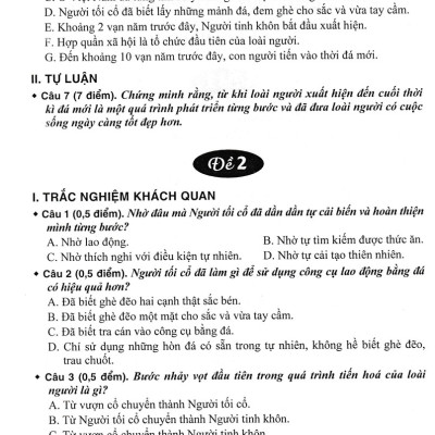 Sách tham khảo- Bộ Đề Kiểm Tra Trắc Nghiệm Và Tự Luận Lịch Sử 10 (Biên Soạn Theo Chương Trình GDPT Mới)_HA