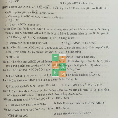 Sách - Bồi dưỡng năng lực tự học Toán 8 (chường trình mới)