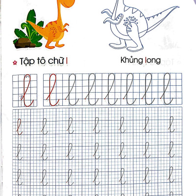 Luyện Tay Cầm Bút - Tập Tô Chữ (Dành Cho 4-5 Tuổi)