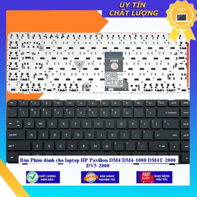 Bàn Phím dùng cho laptop HP Pavilion DM4 DM4-1000 DM4T-2000 DV5-2000  - MÀU ĐEN - Hàng Nhập Khẩu New Seal