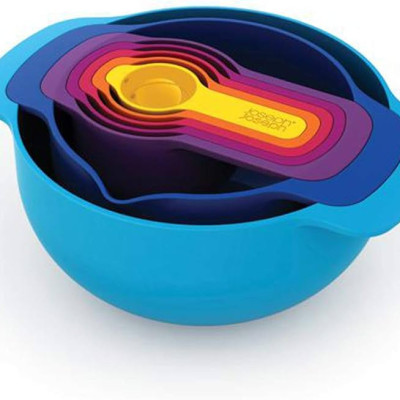 Bộ dụng cụ xếp lồng 7 món Joseph Joseph 40033 Nest Plus 7 Hàng chính hãng