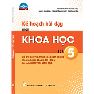 Sách - Kế hoạch bài dạy môn Khoa học lớp 5 (Bộ sách Chân trời sáng tạo) - Bán kèm bút