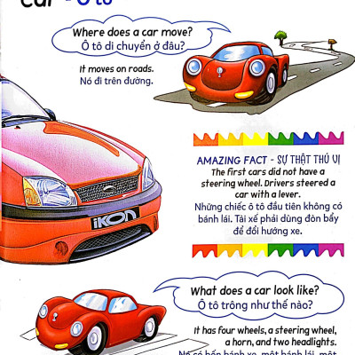 Mẹ Hỏi Bé Trả Lời - Song Ngữ Anh-Việt - Vehicles - Phương Tiện Giao Thông (Dành Cho Trẻ Từ 2-7 Tuổi)