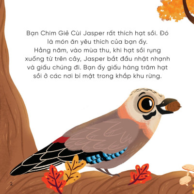 Những Bài Học Nhỏ Từ Rừng Xanh - Chú Chim Ích Kỷ Học Cách Chia Sẻ