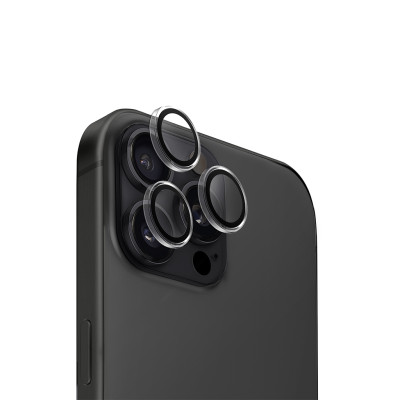 Miếng Dán Cường Lực LENS Camera UNIQ OPTIX Clear Dành Cho iPhone 16 Promax/ Iphone 16 Pro_ Hàng chính hãng