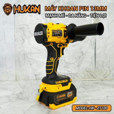 MÁY KHOAN PIN 80NM HK-Z1100 HUKAN (2 PIN ) - HÀNG CHÍNH HÃNG