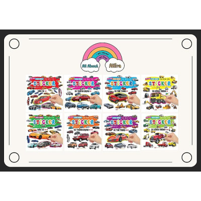 Trò chơi dán hình IQ - EQ - CQ Sticker