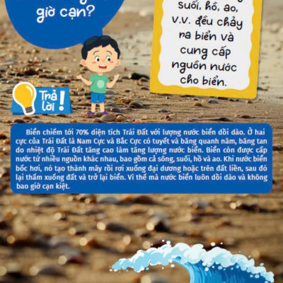 10 Vạn Câu Hỏi Vì Sao - Cùng Bé Khám Phá Kiến Thức Bách Khoa - Động Vật Dưới Nước Và Thế Giới Đại Dương
