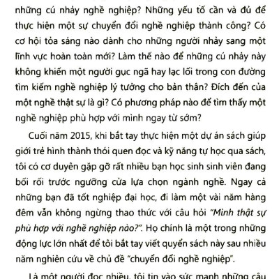 Những Cú Nhảy Nghề Nghiệp Tập 1 - Đam Mê Có Thể Giết Bạn Như Thế Nào?