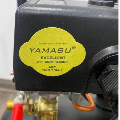 MÁY NÉN KHÍ SẠCH GIẢM ÂM 1490W 30 LÍT YMS-30N-1 YAMASU - HÀNG CHÍNH HÃNG