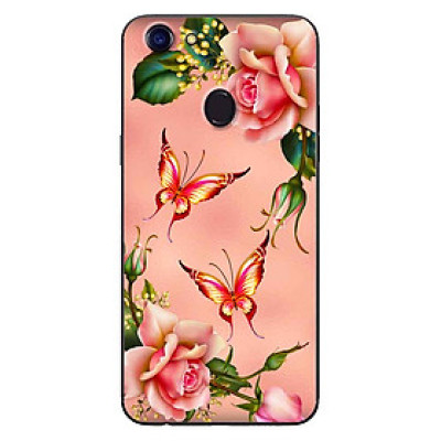 Ốp Lưng in cho Oppo F5 - F5 Youth Mẫu Hoa Hồng (2) - Hàng Chính Hãng