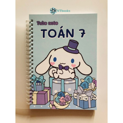Sách Takenote lớp 7: Toán + Văn Kết Nối khổ A5 (Phiên Bản Mới Nhất)