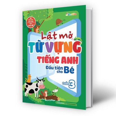 Sách - Lật Mở Từ Vựng Tiếng Anh Đầu Tiên Cho Bé - Cuốn 3 - Megabook