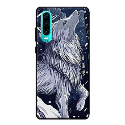 Ốp in cho Huawei P30 Sói Hú - Hàng chính hãng
