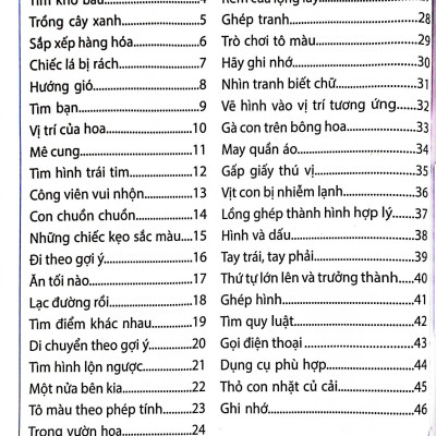 Sân Chơi Trí Tuệ Cho Trẻ - Rèn Luyện Tư Duy Não Trái + Phát Triển Sáng Tạo Não Phải - Dành Cho Bé 5-6 Tuổi - Tập 1
