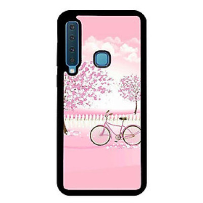 Ốp lưng cho Samsung Galaxy A9 2018 mẫu hồng 4 - Hàng chính hãng