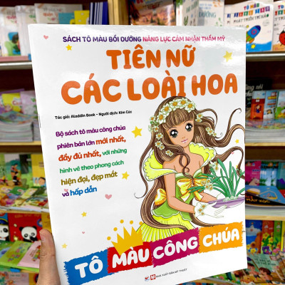 Tô Màu Công Chúa - Tiên Nữ Các Loài Hoa