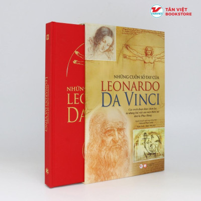 Sách - Deluxe Books - Những Cuốn Sổ Tay Của Leonardo Da Vinci - Tân Việt Books