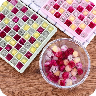 Combo 2 Khay Làm Đá Silicon 96 ô khay làm thạch rau câu 96 viên nhựa cao cấp