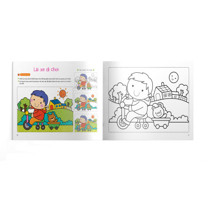 Bé Tập Tô Màu - Tập 3 (Dành Cho Trẻ Từ 3-6 Tuổi)
