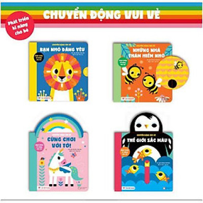 Sách - Chuyển Động Vui Vẻ - Combo 4 Cuốn - Tân Việt Books