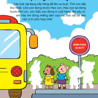 Hình Dán Thú Vị Rèn Trí Thông Minh - Tư Duy Logic (Dành Cho Trể Từ 2-6 Tuổi)
