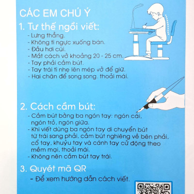 Bé Chuẩn Bị Vào Lớp 1 - Vở Tập Viết Chữ Cái Viết Thường