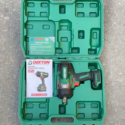 MÁY SIẾT BULONG PIN 21V 3/4" DEKTON M21-IW1750N - HÀNG CHÍNH HÃNG