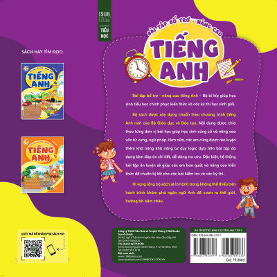 Bài Tập Bổ Trợ Nâng Cao Tiếng Anh Lớp 2 - Tập 2