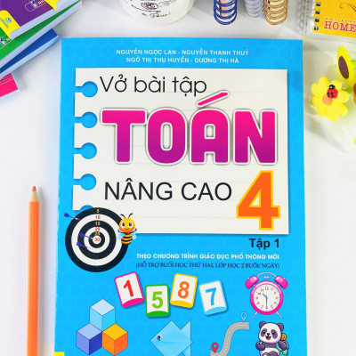 Sách - Vở Bài Tập Toán Nâng Cao 4 - Biên soạn theo chương trình GDPT mới - ndbooks