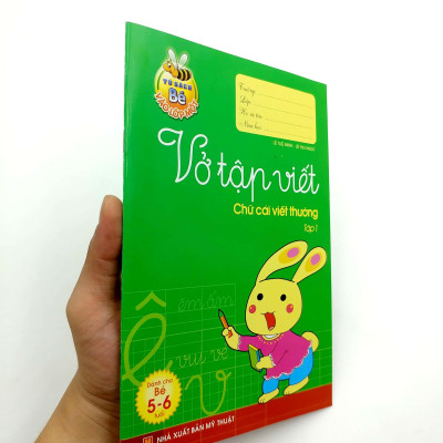 Tủ Sách Bé Vào Lớp 1 - Vở Tập Viết Chữ Cái Viết Thường (Tập 1)