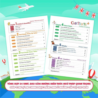 Sách - Aha Grammar Bài Tập Bổ Trợ Toàn Diện Ngữ Pháp Tiếng Anh Lớp 5 Theo Chủ Đề - Megabook