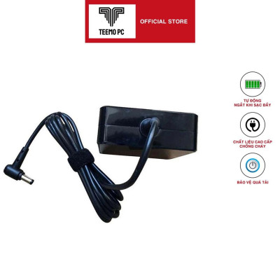 Sạc Tương Thích Cho Laptop Asus Vivobook X201E X202E Adapter 19.5V-2.37A - Hàng Nhập Khẩu New Seal TEEMO PC TEAC313