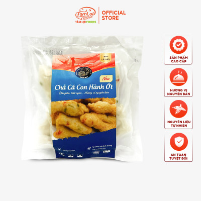 Combo Bò viên 500 gram + Chả cá con hành ớt 500 gram Tâm Lợi, loại cao cấp - Giao nhanh trong 3H