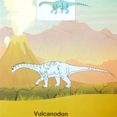 Tô Màu Thế Giới Khủng Long Dinosaurs 5