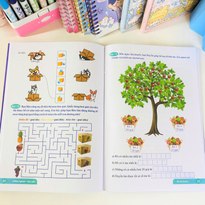 Sách - Bộ 2 cuốn Ôn Hè Toán + Tiếng Việt Lớp 3 Kết Nối - ndbooks