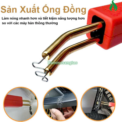 Máy Hàn Nhựa Ô Tô Xe Máy 50W – Mối Hàn Chắc Chắn, Như Mới, Có Ghim Tặng Kèm