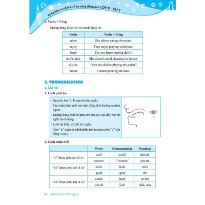 Sách -  Global Success - Bộ Đề Kiểm Tra Định Kỳ 4 Kỹ Năng Tiếng Anh Lớp 8 - Có Đáp Án - Tập 1 - Minh Thắng