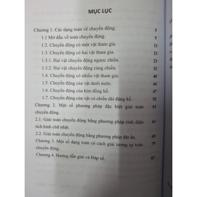Sách Chinh phục kiến thức toán tiểu học Tập 1 - Toán chuyển động