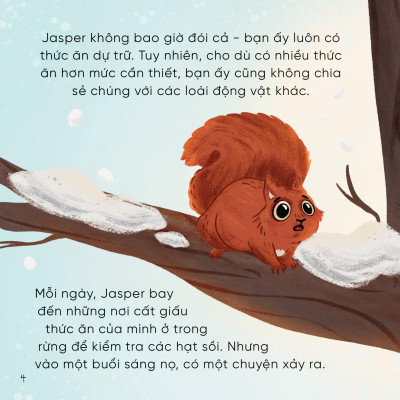 Những Bài Học Nhỏ Từ Rừng Xanh - Chú Chim Ích Kỷ Học Cách Chia Sẻ