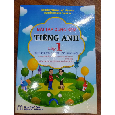 Sách - Bài Tập Dùng Kèm Tiếng Anh Lớp 1 (Theo Chương Trình Tiểu Học Mới)