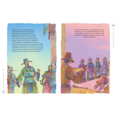 Sách - Lịch Sử Việt Nam Bằng Tranh - Đại Việt Dưới Thời Lý Nhân Tông - Bản Màu - Bìa Cứng - NXB Trẻ