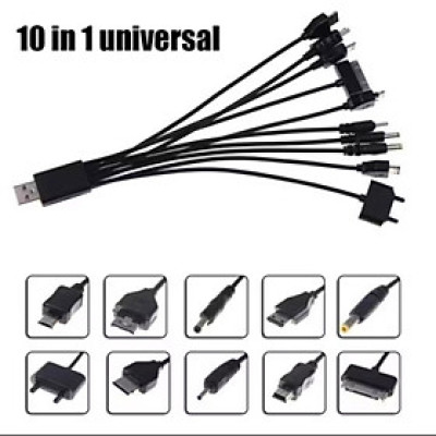 DÂY KẾT NỐI CHIA 10 ĐẦU KẾT NỐI SẠC MÁY TÍNH LAPTOP