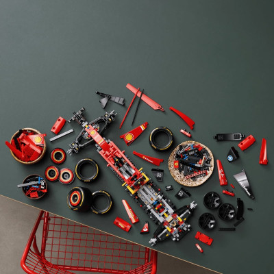 LEGO TECHNIC 42207 Đồ Chơi Lắp Ráp Xe Ferrari SF-24 F1 (1361 chi tiết)