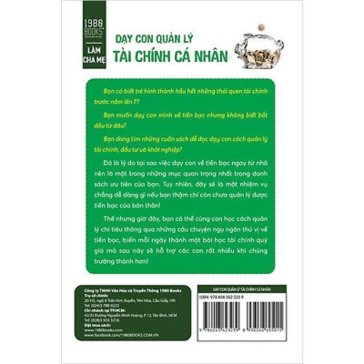 Sách - Dạy Con Quản Lý Tài Chính Cá Nhân - Will Rainey - 1980 Books