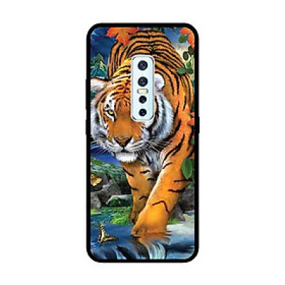 Ốp Lưng in cho Vivo V17 Pro Mẫu NỀN Hổ Mẫu 1 - Hàng Chính Hãng